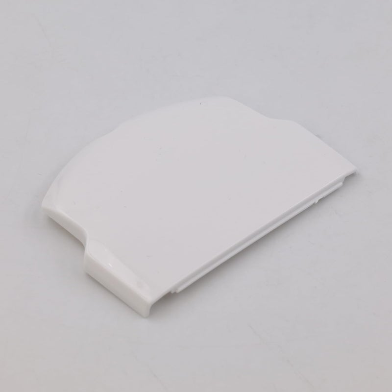 Flybxiya Battery Back Cover Case Lid Door Replacement for PSP 2000 2001 3000 3001 Protective Battery Cover Color White - Image 1